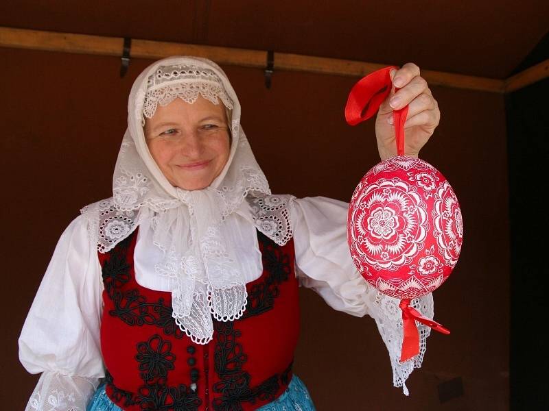 Akce Velikonoce na Valašsku ve Valašském muzeu v přírodě.