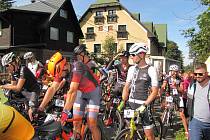 Slezský pohár cyklistů, na časovku Do vrchu Pusteven, na sobotu 16. září 2023