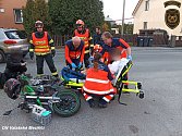 Zraněním skončily dvě pondělní nehody motocyklistů ve Zlínském kraji
