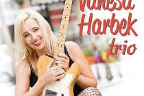 Plakát k vystoupení argentinské kytaristky a zpěvačky Vanesy Harbek na Jarních jazz & bluesových dnech ve Valašském Meziříčí