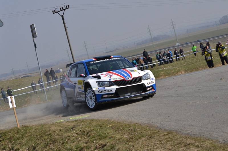 Valašská rally 2018 - 1. etapa  Shakedown, RZ 1 Fulnek, RZ 3 Lešná, RZ 6 Lešná