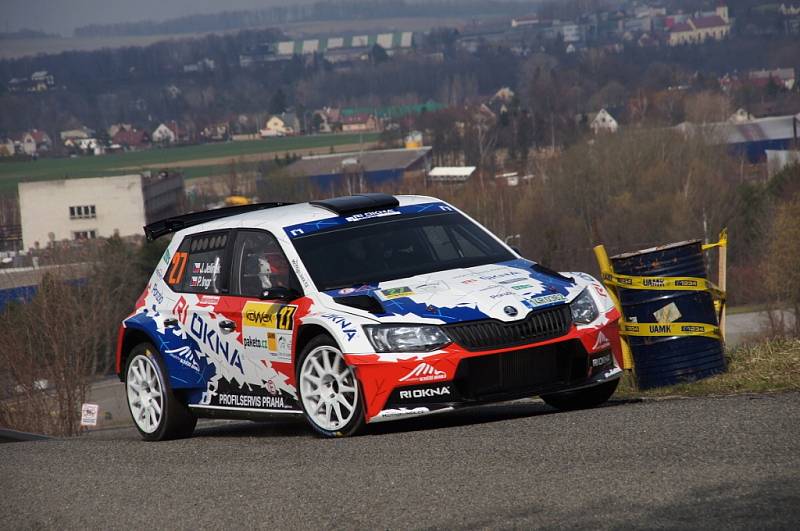 Valašská rally shakedown