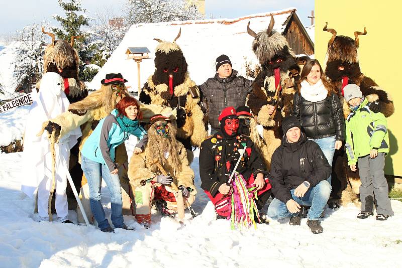 Mikulášská obchůzka v Horní Lidči