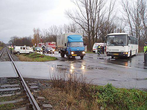  Nehoda u Stříteže nad Bečvou.