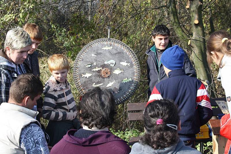 Rybáři v sobotu a neděli vylovovali rybník Choryně velká. Na čerstvé ryby se slétli lidé i racci.