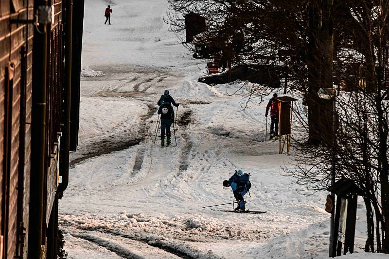 Březnové Pustevny nejen z ptačí perspektivy