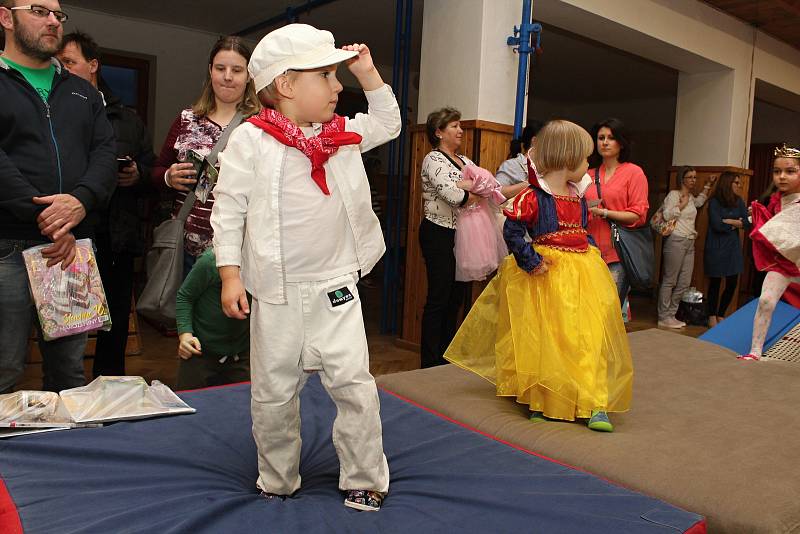 Tradiční karneval pro děti uspořádalo Rodinné a mateřské centrum Vsetín v sobotu 2.2. 2019 ve vsetínské Sokolovně.