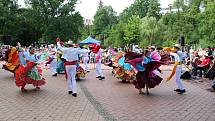 Na osmačtyřicátý ročník Liptálských slavností dorazil i soubor Remembranzas Costarricenses z Kostariky. V pořadu s názvem Folklorní odpoledne s hosty vystoupil ve čtvrtek 24.8.2017 v Panské zahradě ve Vsetíně.