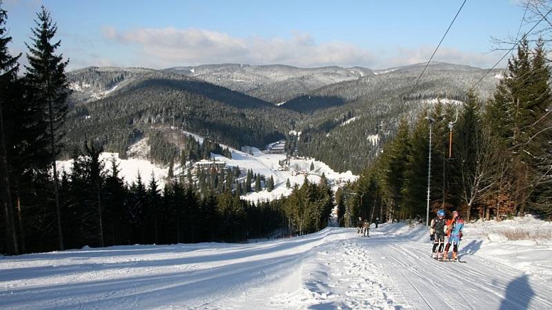 Resort Valachy. Ski areál Razula.