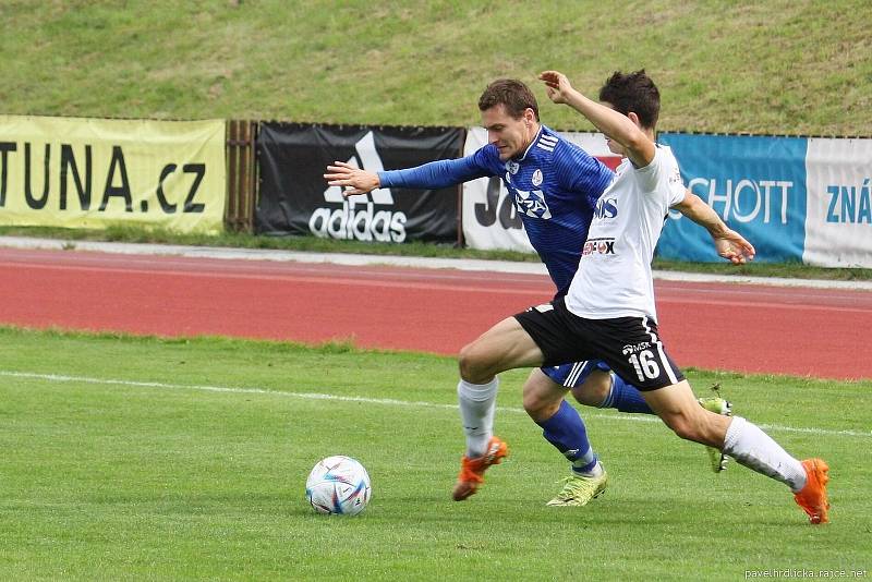 Fotbalisté Valašského Meziříčí prohráli s Polankou nad Odrou 0:2.