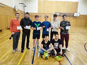 Badmintonový Sousedský turnaj v Janové.