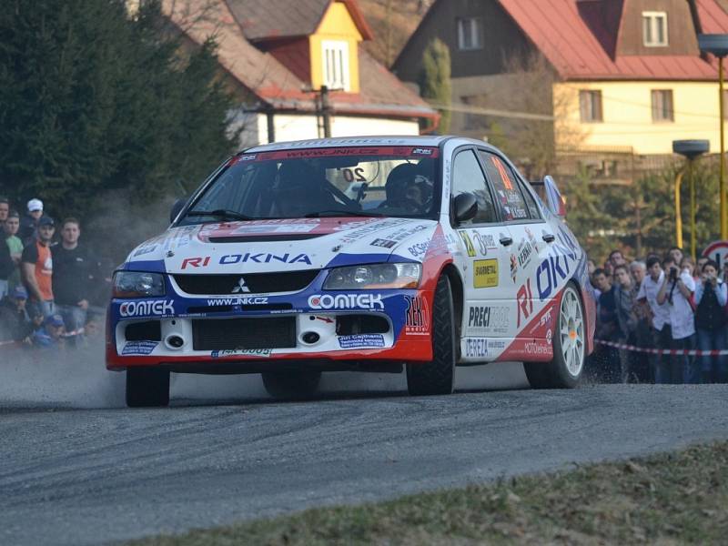 Momenty z Valašské rally 2012