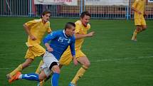 Fotbalisté Velkých Karlovic+Karolinky urvali ve středu 10. září v Havířově šťastnou remízu 1:1. 