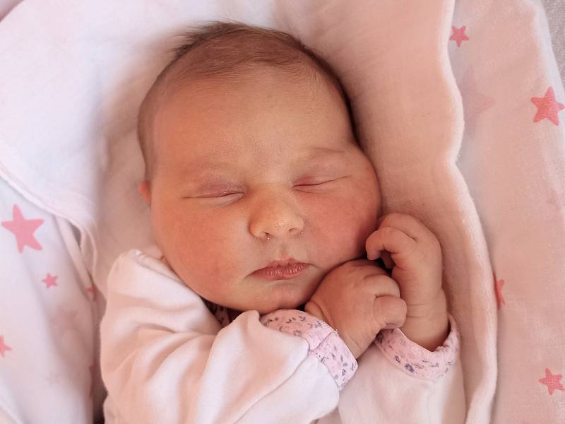 Victoria Amy Ondruchová, Horní Bečva, narozena 9. května 2022, míra 50 cm, váha 3670 g.