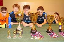 Účastníci dalšího, 12. ročníku mládežnického fotbalového turnaje Memoriál Vladimíra Štěpána.