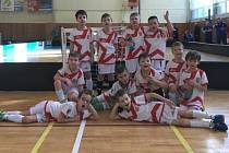Vsetínská U 7 se představila v novém roce na svém prvním halovém turnaji v Rožnově pod Radhoštěm.