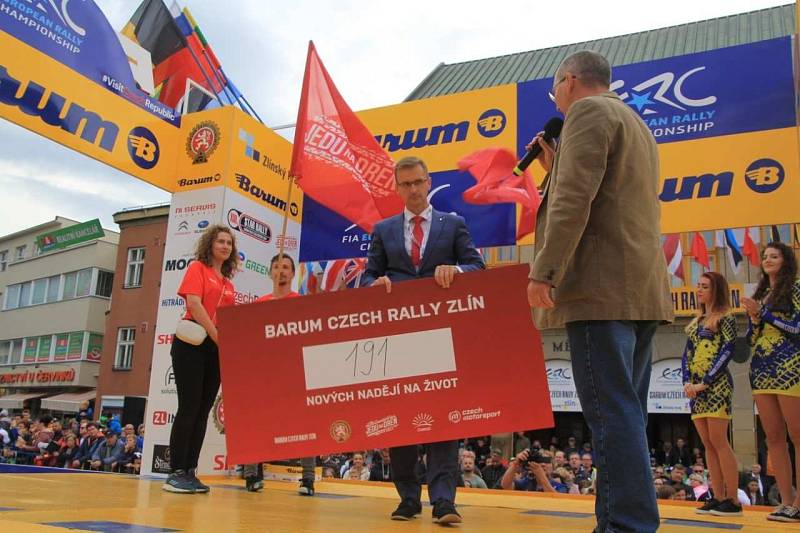 50. ročník populární Barum Czech Rally Zlín, srpen 2021.