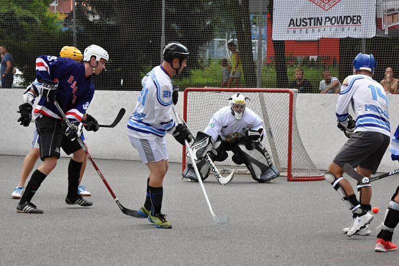 Benefiční hokejbalový turnaj Stoupa Cup ve Vsetíně