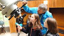 Ve Hvězdárně Valašské Meziříčí probíhá od 10. do 19. července 2020 prázdninový astronomický tábor.