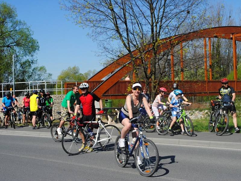 Cyklostezka Bečva. Ilustrační foto.