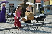 Milovníci historických kočárků si dali v sobotu 14. srpna 2021 dostaveníčko ve Valašském Meziříčí.