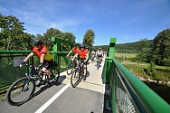 V Ústí u Vsetína se v pátek 10. září 2021 oficiálně otevíral dokončený desetikilometrový úsek mezinárodní cyklostezky BEVLAVA.
