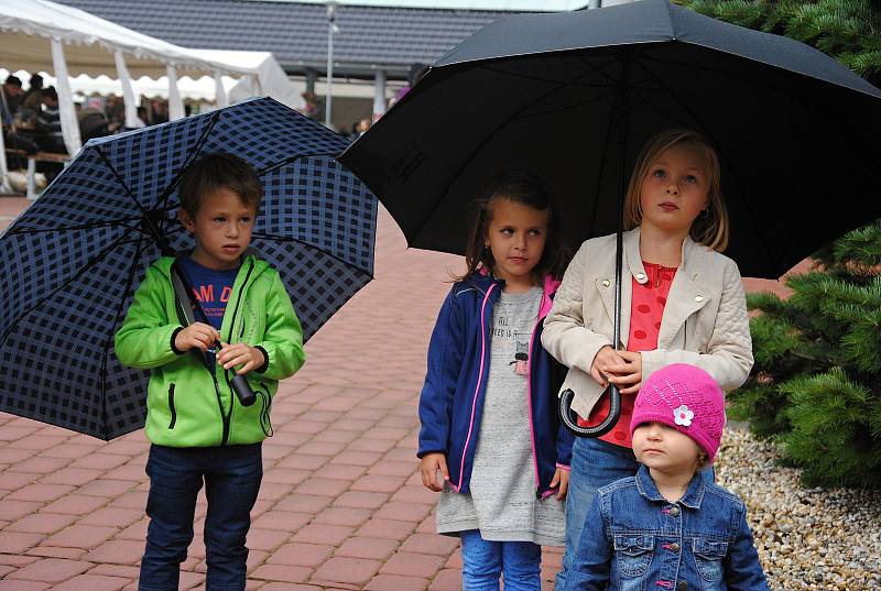 Malí návštěvníci tradičních Zašovských slavností; sobota 7. září 2019