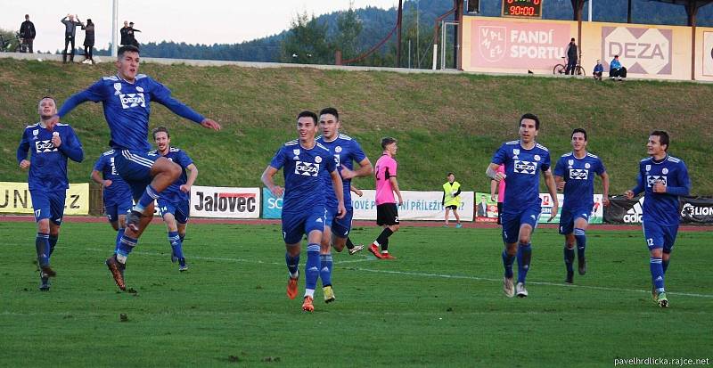 Fotbalisté Valašského Meziříčí zvítězili nad Havířovem 1:0.