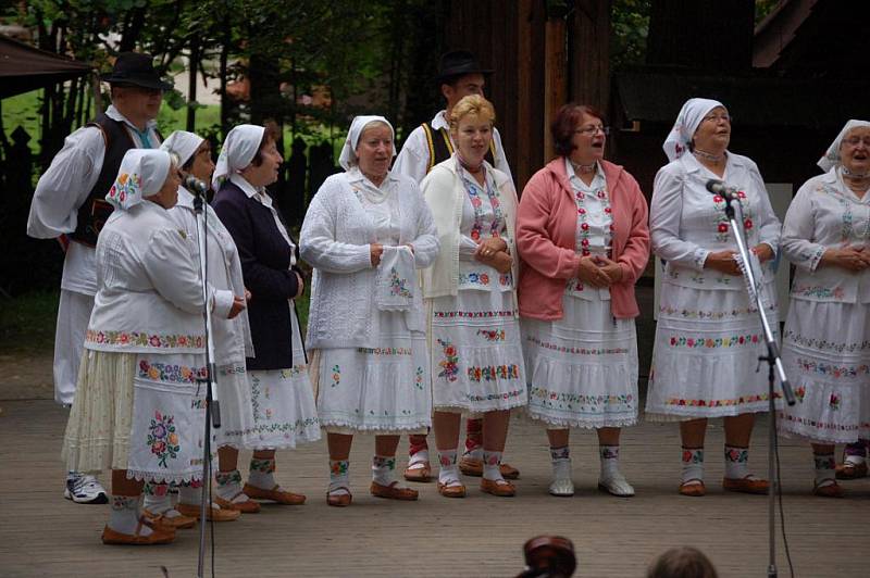 Valašské muzeum v přírodě hostilo od pátku 6. srpna do neděle 8. srpna festival slovenského folkóru Jánošíkův dukát