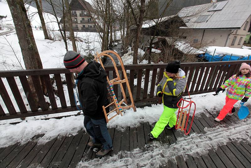 Zimní víkend na Razule ve Velkých Karlovicích - 6. 2. 2021