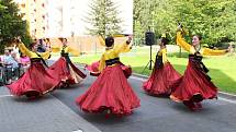 49. Liptálské slavnosti. Tanečníci z čínského souboru Regina Dance Group