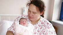 Karla Zapletalová, Hutisko-Solanec, dcera Vendulka Zapletalová, narozena 7. 11. 2007 ve Valašském Meziříčí, váha: 3,50 kg