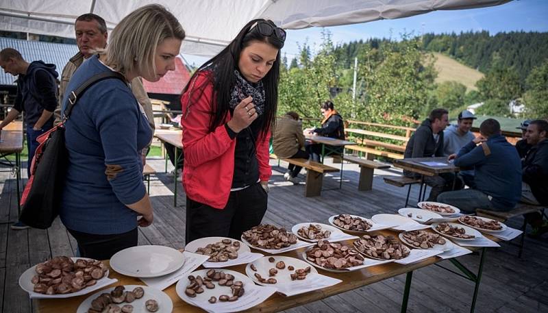 Karlovský gastrofestival. Soutěž klobás