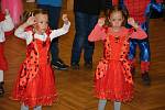 Tradiční dětský karneval pořádala Základní a mateřská škola ve Študlově.