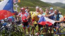 Jan Talaš ze Vsetína se vydal na 101. ročník Tour de France, kde se potkal i s rodiči českého cyklisty a účastníka Tour Leo Königa. 