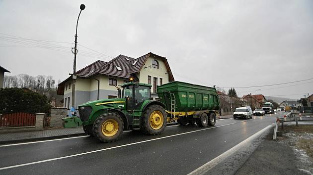 Do protestů proti změnám v rozdělování dotací se ve čtvrtek 20. ledna 2022 zapojili také zemědělci ve Zlínském kraji.