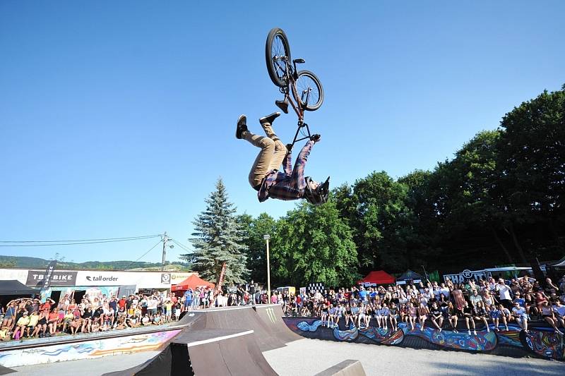 Freestyle den v Bikeparku v Brumově-Bylnici 2022