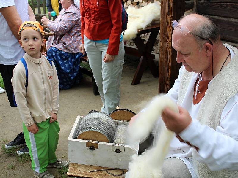 Slavnostní výhon ovcí na salaš s ukázkami tradičního života na dědině byl k vidění v sobotu 20. května ve Valašské dědině Valašského muzea v přírodě v Rožnově pod Radhoštěm. Stovky návštěvníků zaujaly činnosti spjaté s chovem ovcí a další bohatý program.