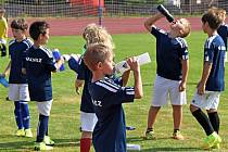 Ve Valašském Meziříčí se v těchto dnech koná tradiční fotbalový kemp pro děti od 6 do 11 let věku. Vyvrcholí turnajem v sobotu 30. července 2022.