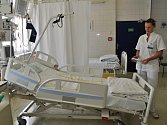 Jednotka intenzivní péče ve vsetínské nemocnici. Ilustrační foto.