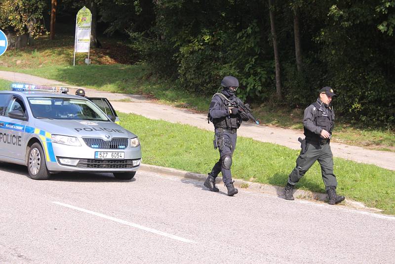 Starý Hrozenkov – Drietoma  mezinárodní taktické cvičení policie Treinčanský  kraj a Zlínský kraj.