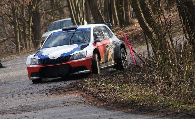 Jan Jelínek testoval vůz před valašskou rally v blízkosti Vizovic