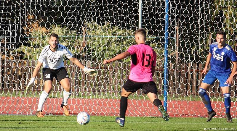 Fotbalisté Valašského Meziříčí zvítězili nad Havířovem 1:0.