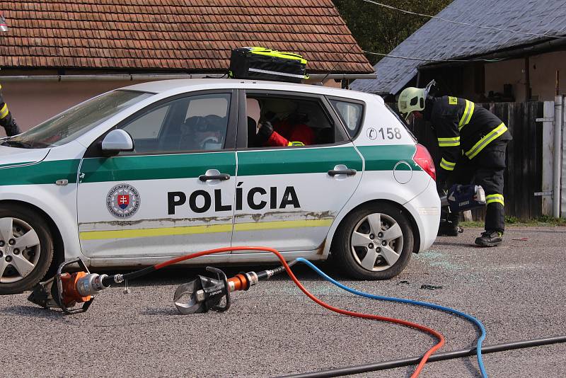 Starý Hrozenkov – Drietoma  mezinárodní taktické cvičení policie Treinčanský  kraj a Zlínský kraj.