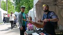 Garden Food Festival 2019 v rožnovském parku.