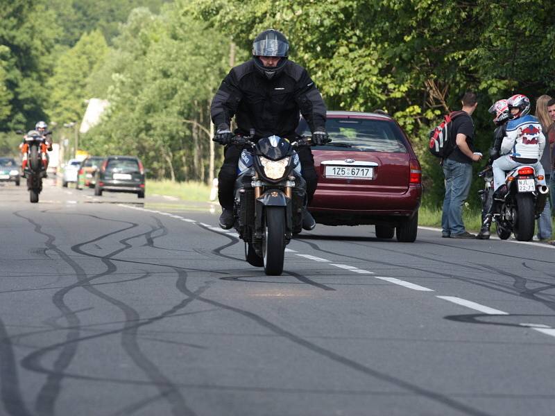 Rožnovský sraz motorkářů Freedom Party.