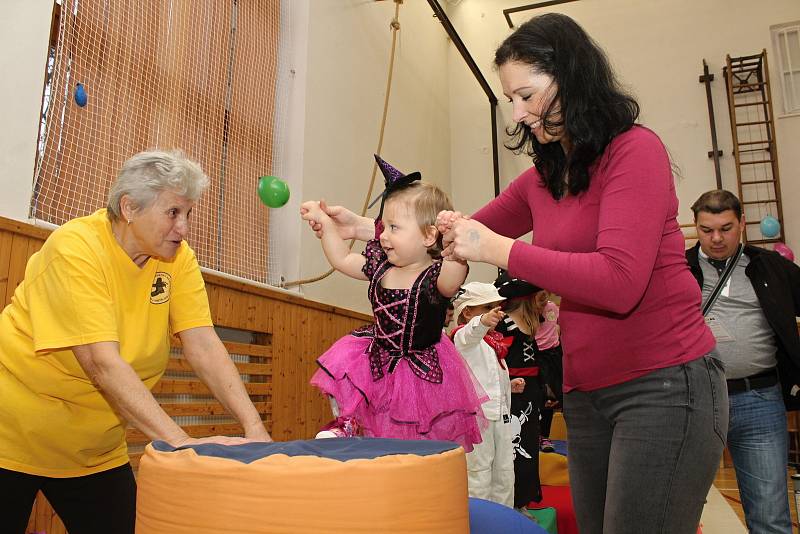 Tradiční karneval pro děti uspořádalo Rodinné a mateřské centrum Vsetín v sobotu 2.2. 2019 ve vsetínské Sokolovně. Děti si užily her, tvoření i pohybových aktivit.