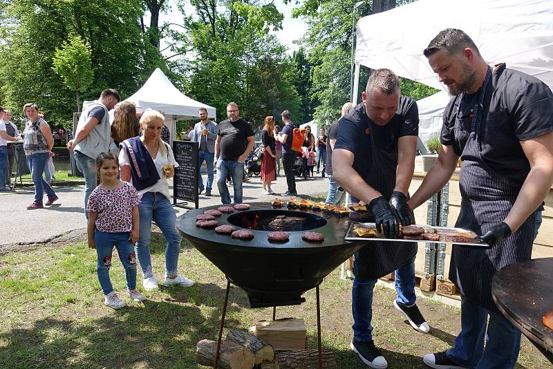 Garden Food Festival 2019 v rožnovském parku.