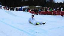 Pátý ročník BobCrossu - Mistrovství Československa v jízdě na dětských plastových bobech ve Ski areálu Karolinka.