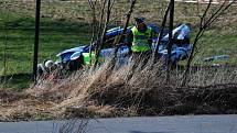 Tragická nehoda na Valašské rally.